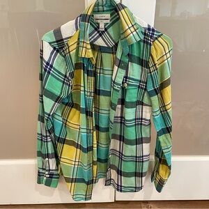 J.Crew soft Plaid Shirt